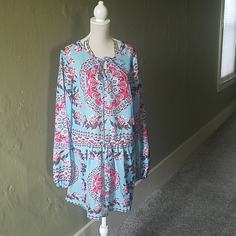 Turquoise Top